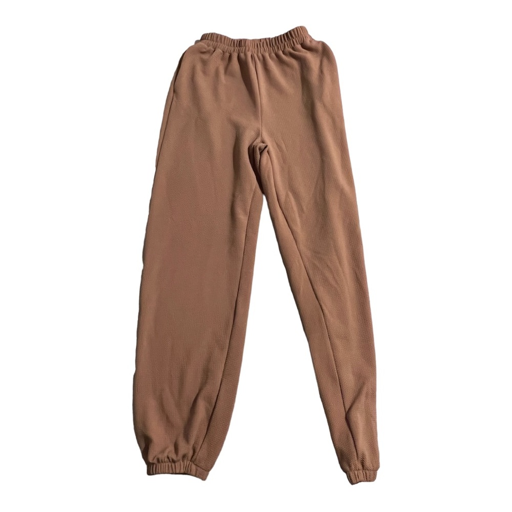 Shein Jogger Set, Size 4, Camel (Selling the whole set together)